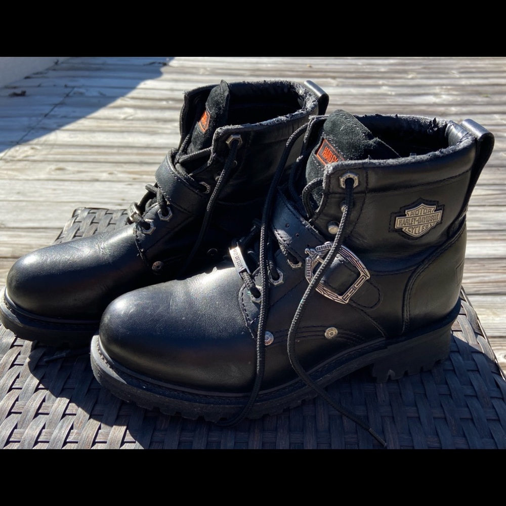 Harley-Davidson Motorcycle Boots D81024 sz 8 1/2